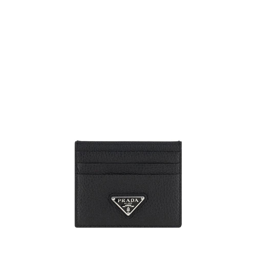 Cartera Prada negra de piel de becerro Bos Taurus