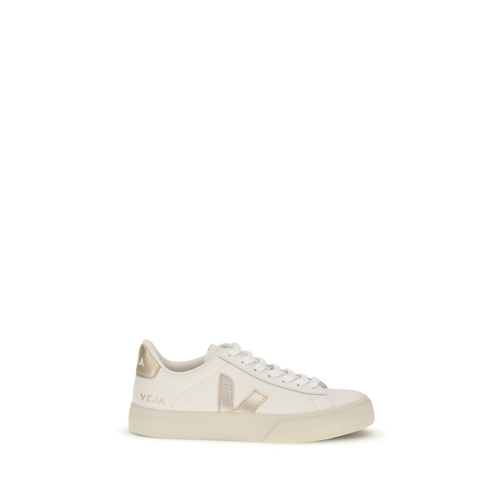Zapatillas bajas Veja de piel de becerro blanca Bos Taurus