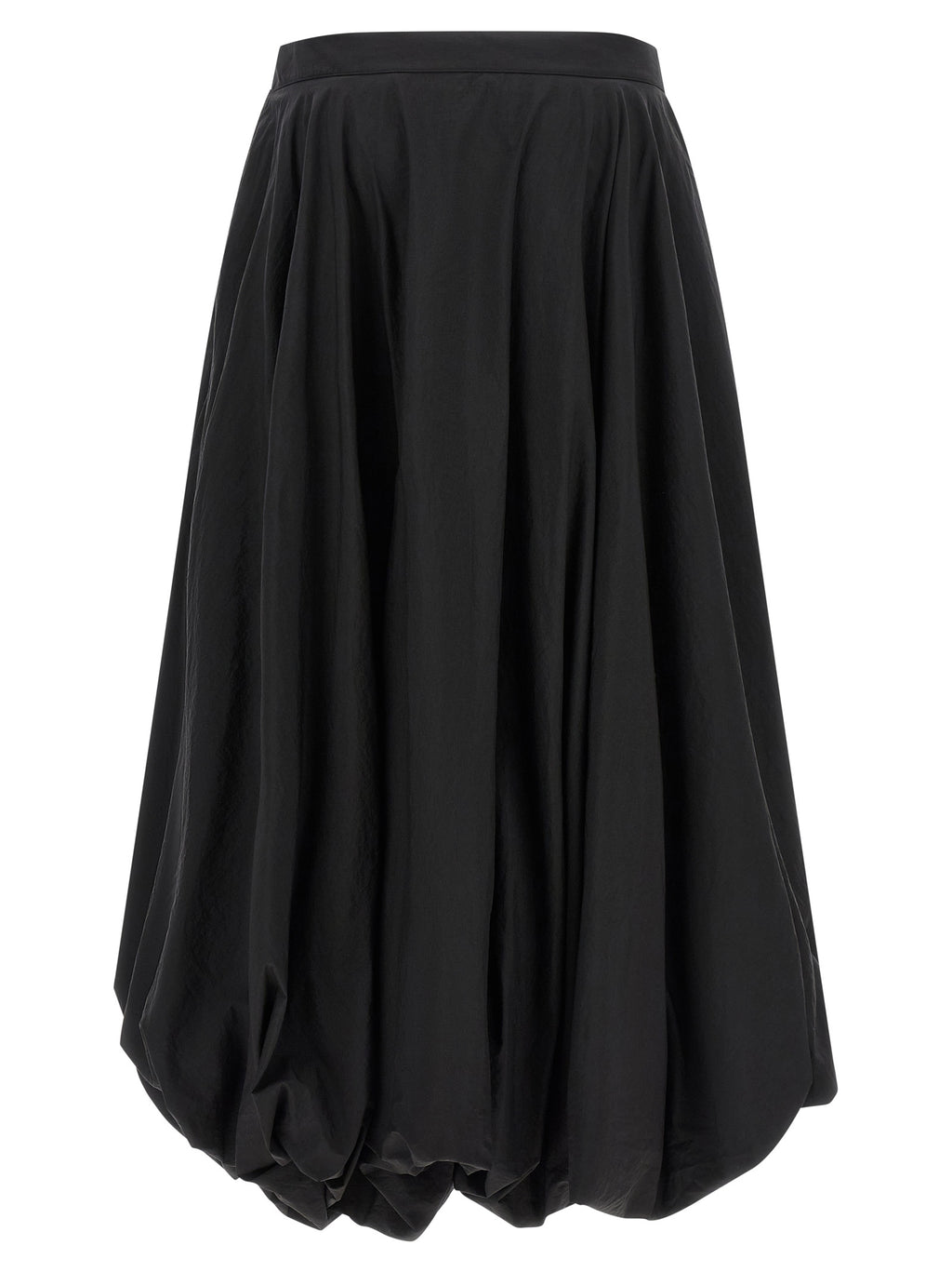 Y-3 Black Polyamide Mini Skirt