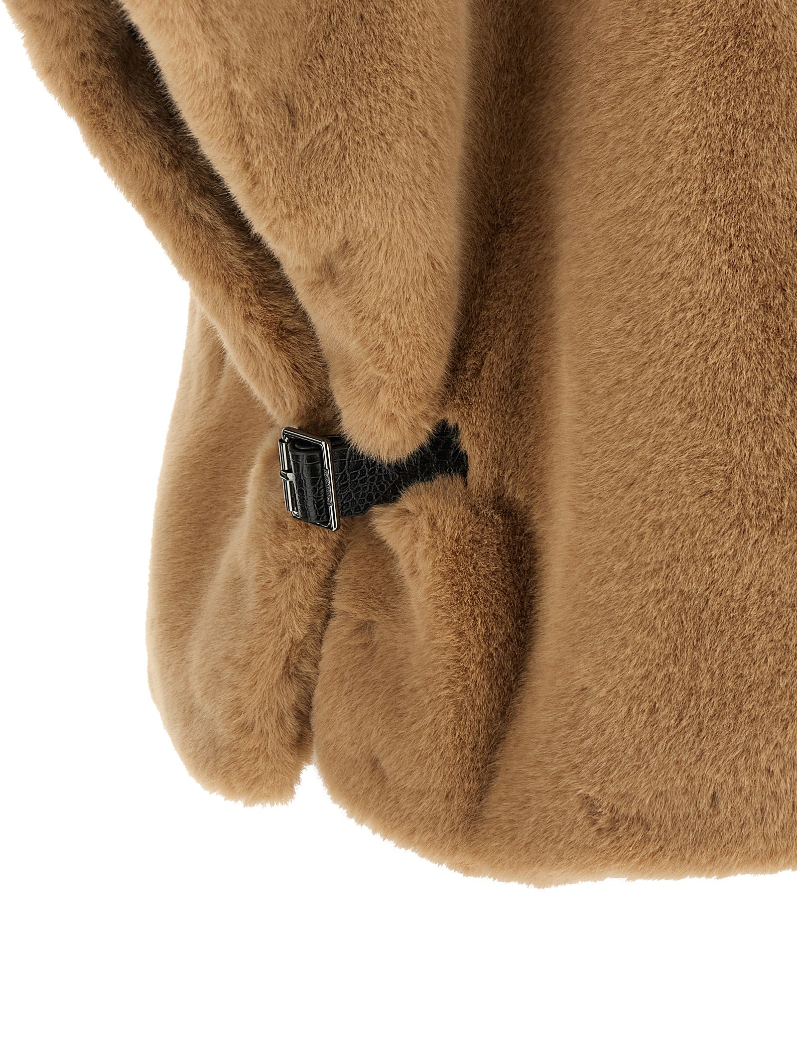 Abrigo de poliéster PINKO color beige