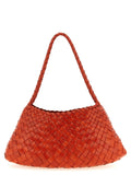 Bolso de Hombro Dragon Diffusion de Piel de Becerro Naranja