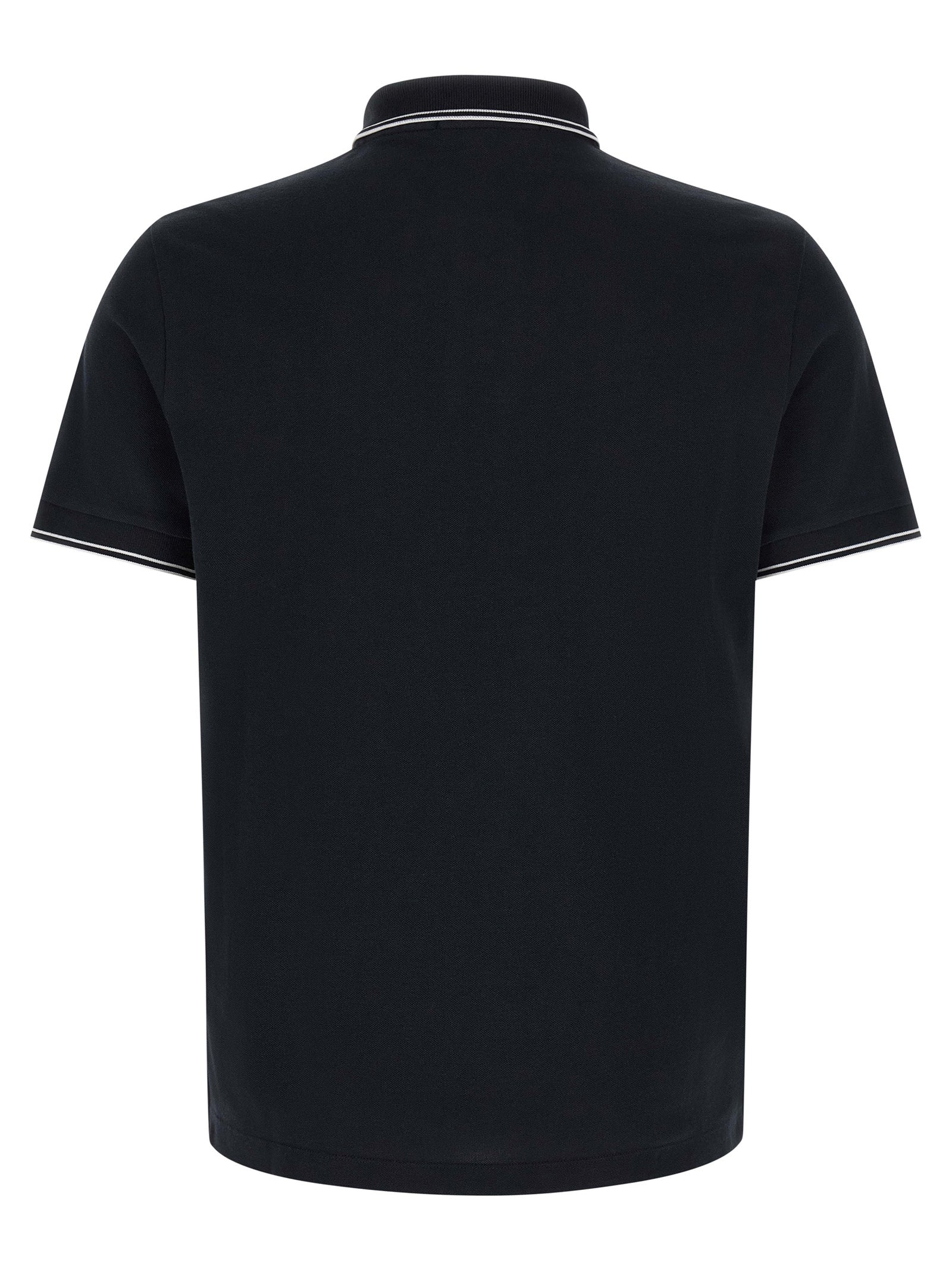 Polo de algodón azul Stone Island