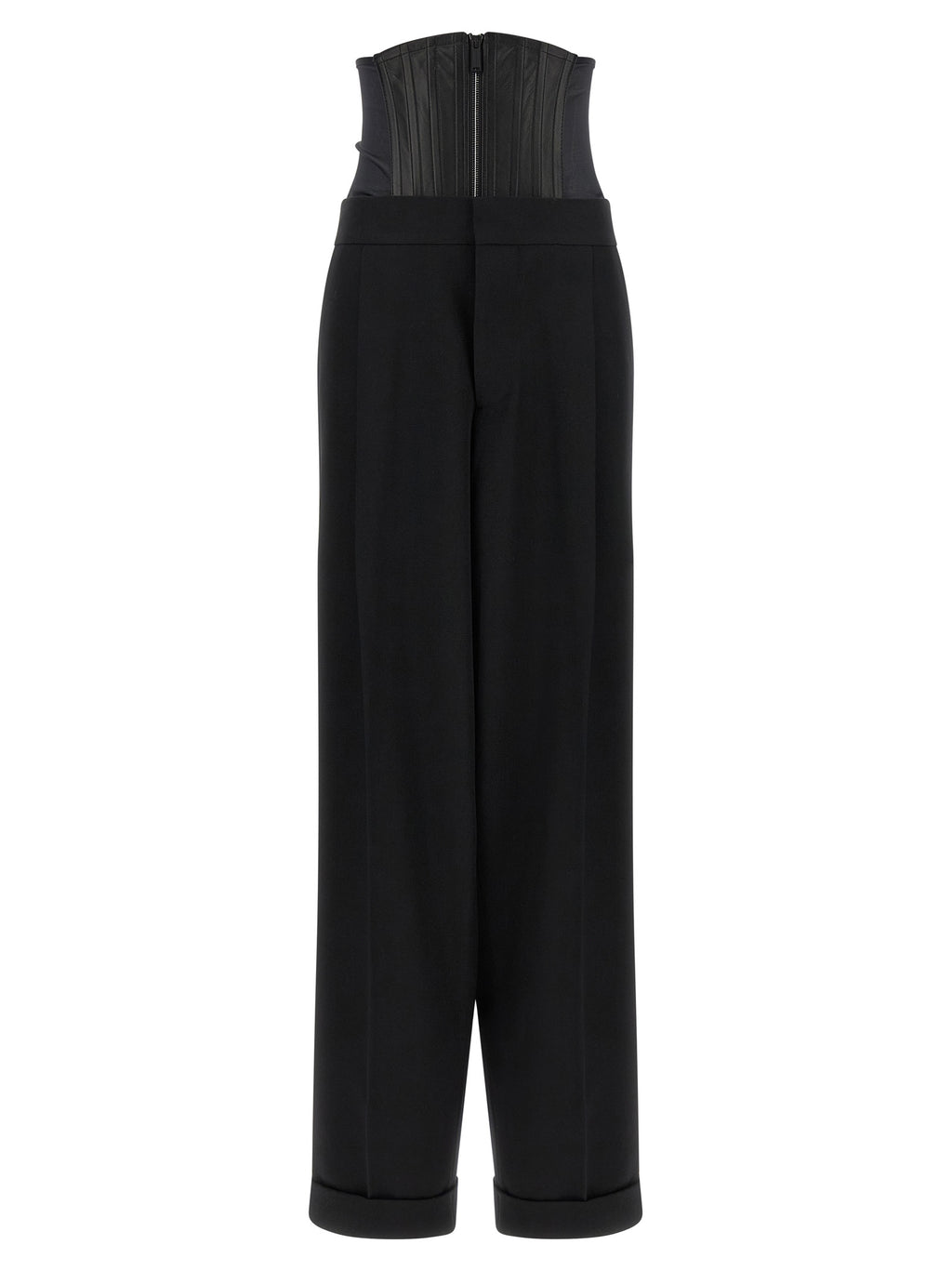 Dsquared² Black Wool Dress Pants