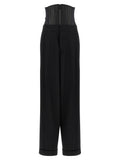 Dsquared² Black Wool Dress Pants