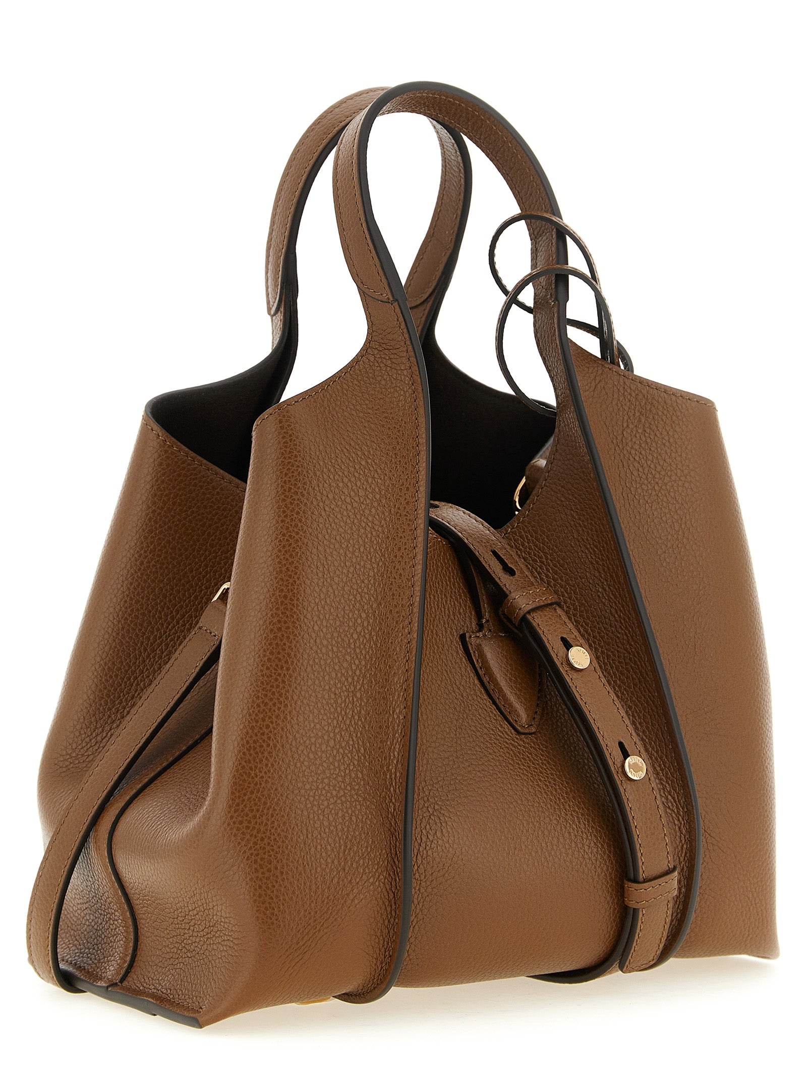 Bolso de mano Tod's de piel de becerro marrón