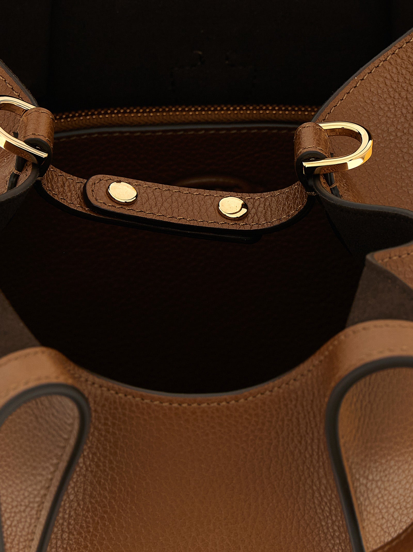 Bolso de mano Tod's de piel de becerro marrón