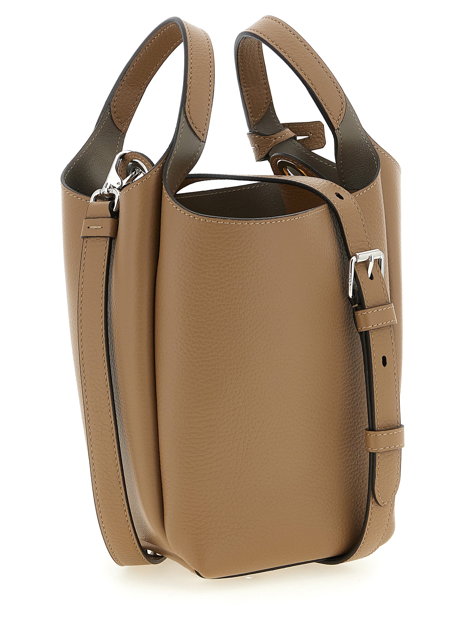 Bolso de mano Tod's de piel de becerro marrón