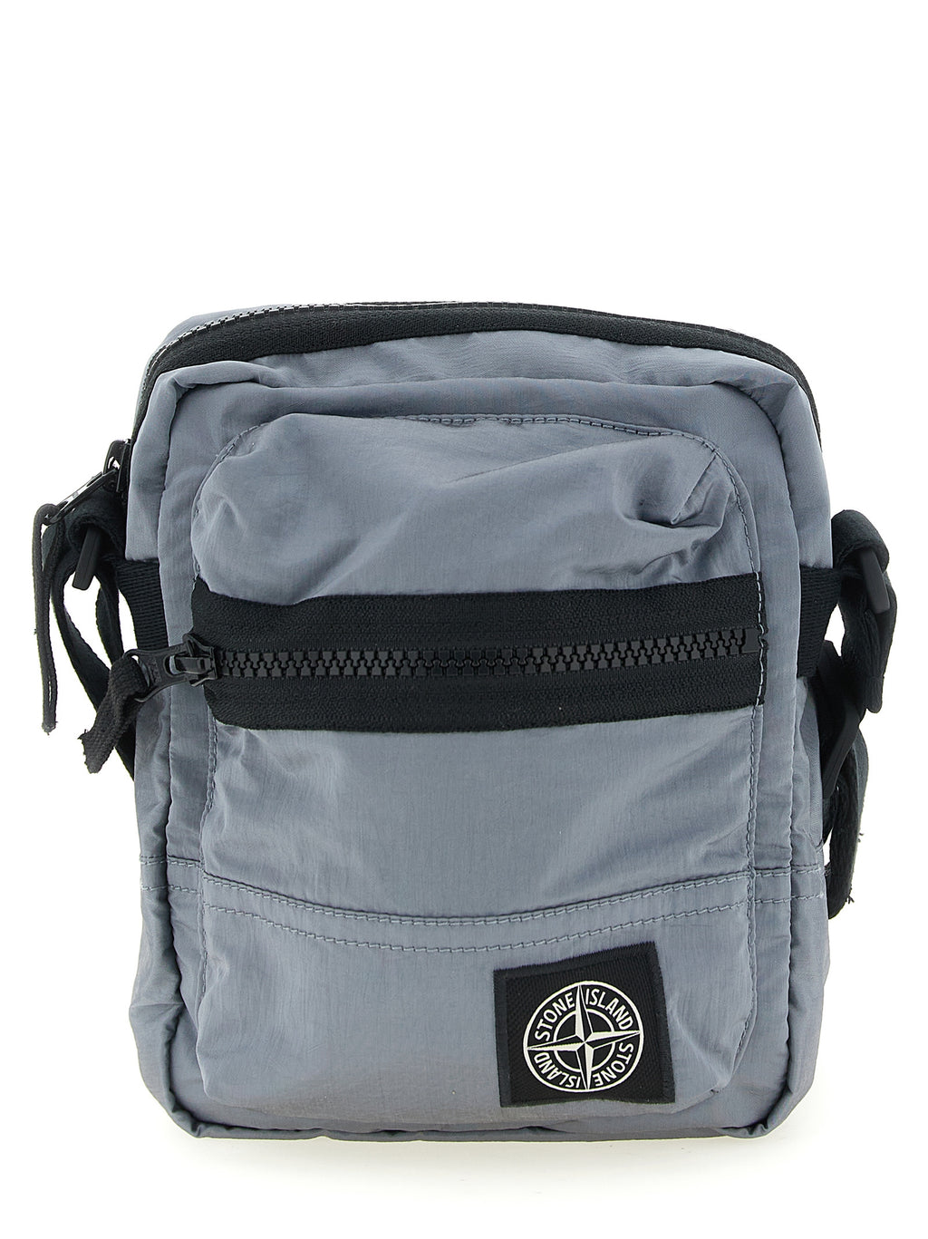 Bolso cruzado Stone Island de poliamida gris
