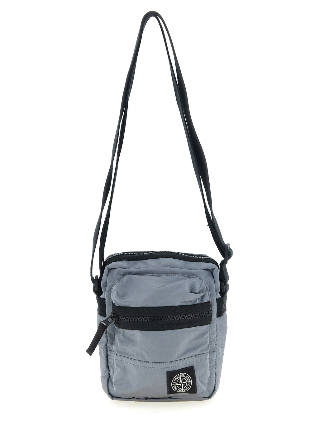 Bolso cruzado Stone Island de poliamida gris
