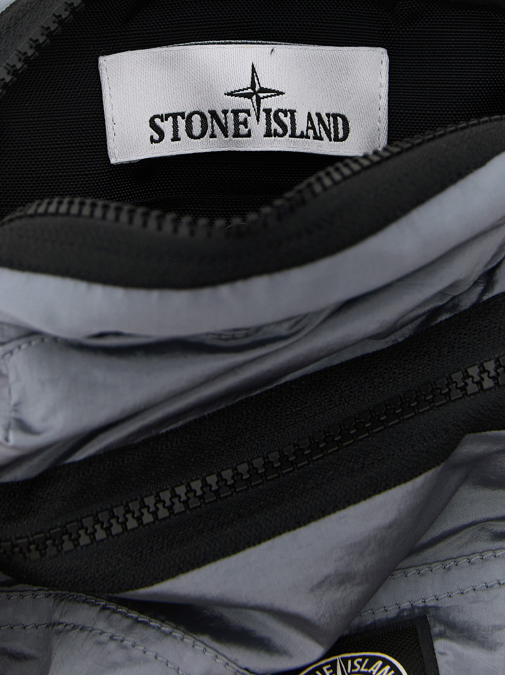 Bolso cruzado Stone Island de poliamida gris