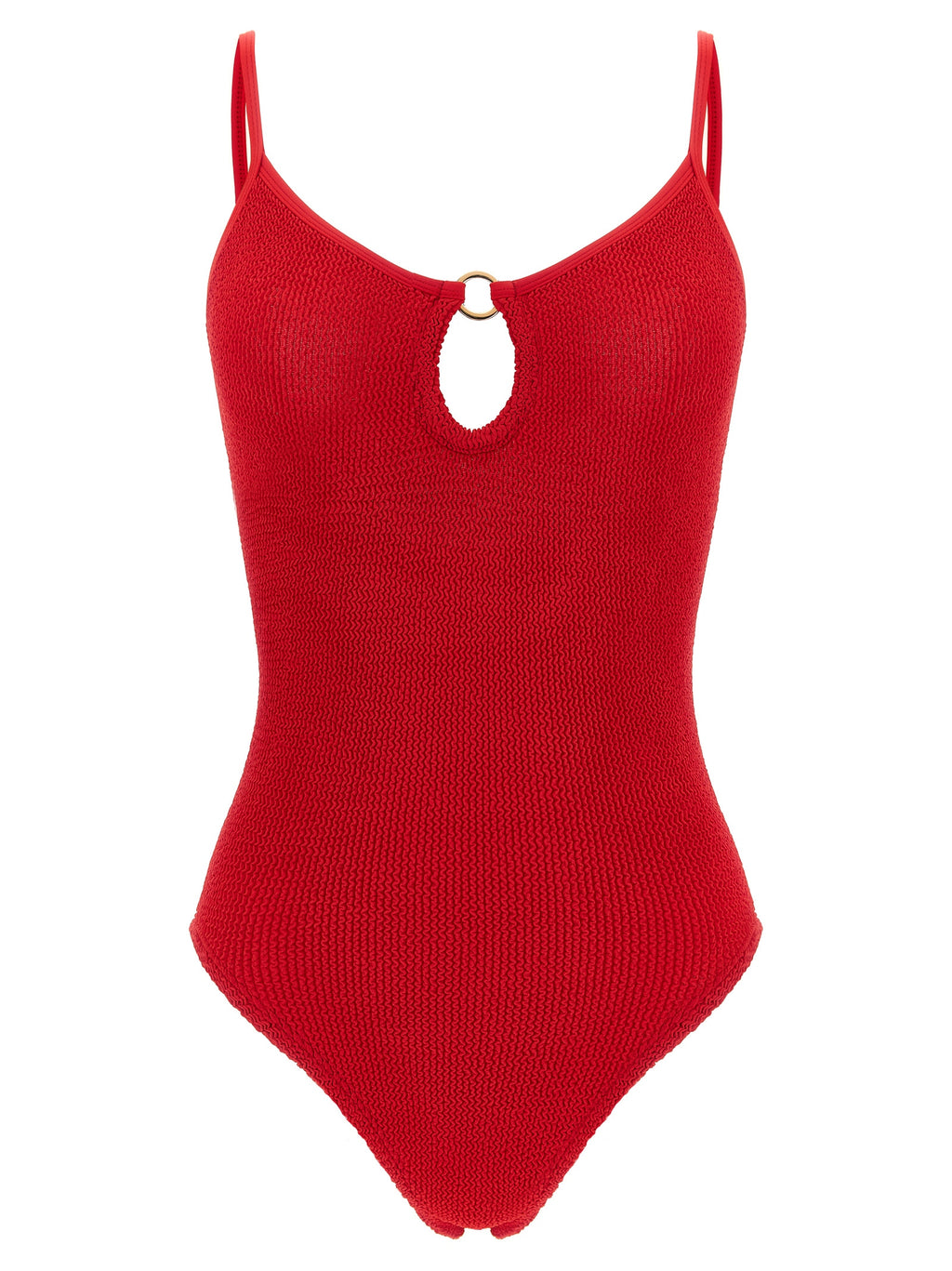 Traje de baño de una pieza de poliamida multicolor Hunza G