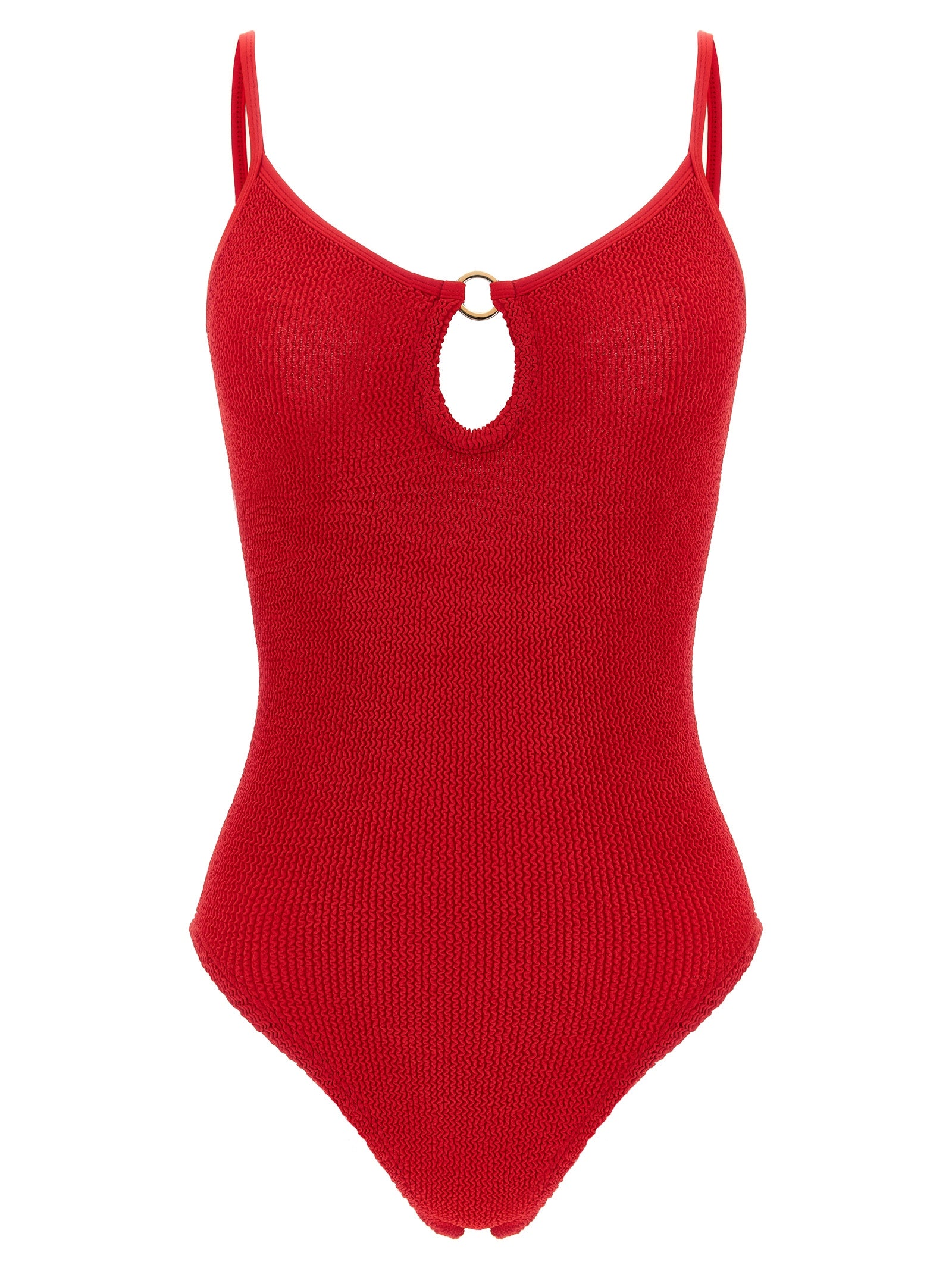 Traje de baño de una pieza de poliamida multicolor Hunza G