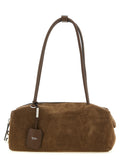 Bandolera Max Mara de piel de becerro marrón