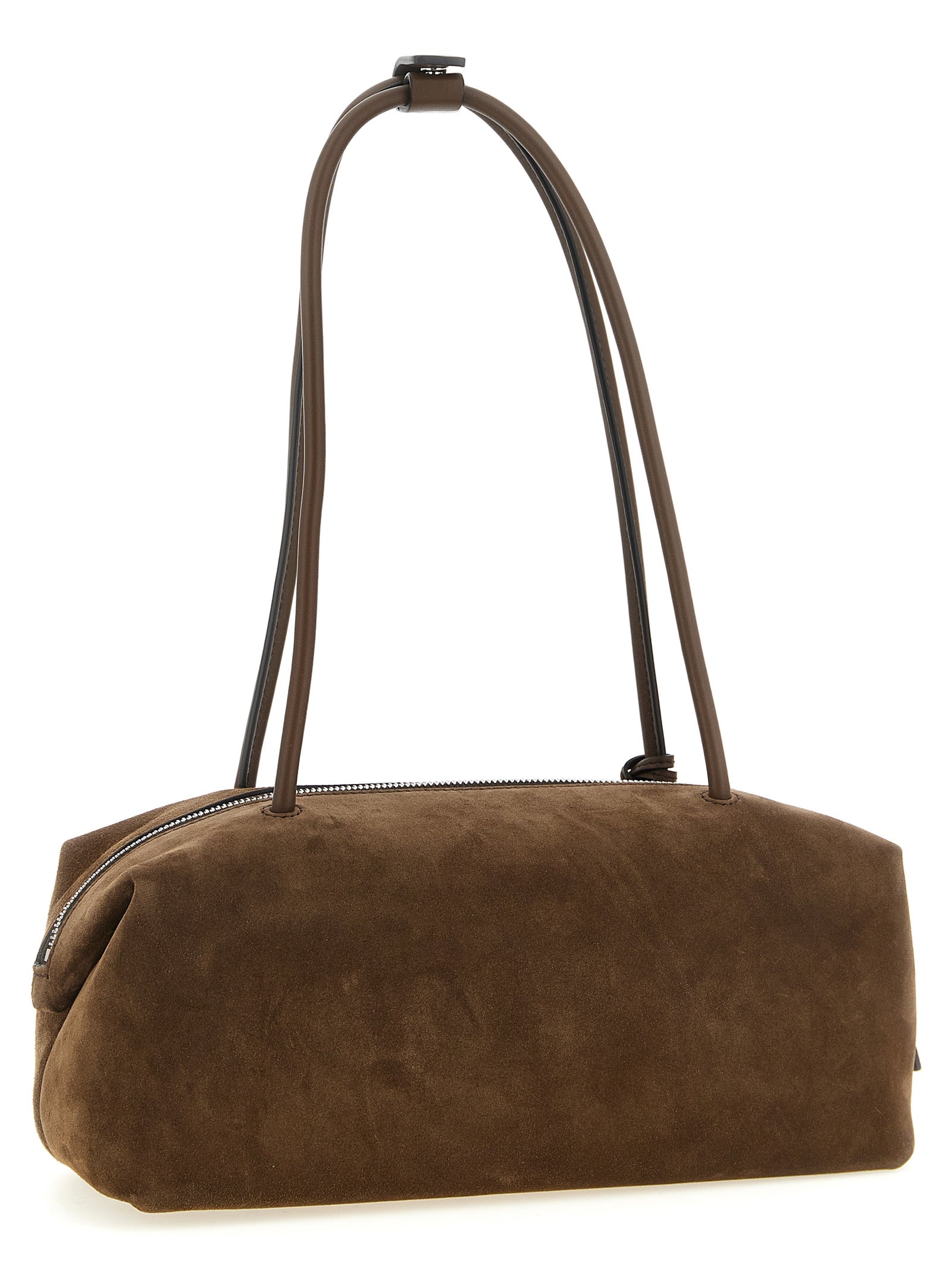 Bandolera Max Mara de piel de becerro marrón