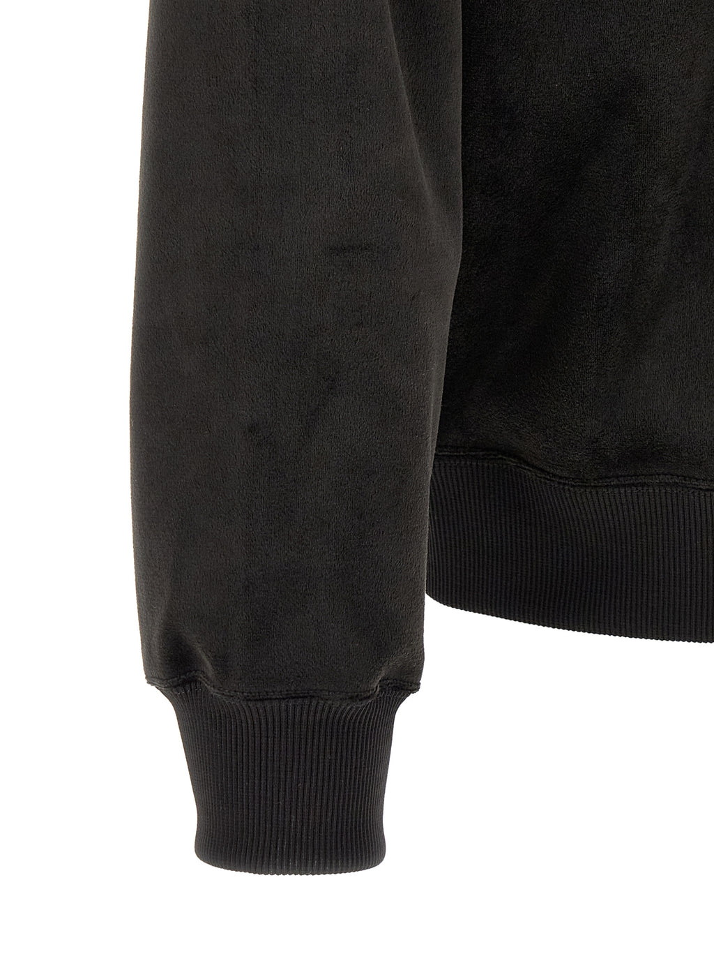 Sudadera Y-3 negra de poliéster reciclado