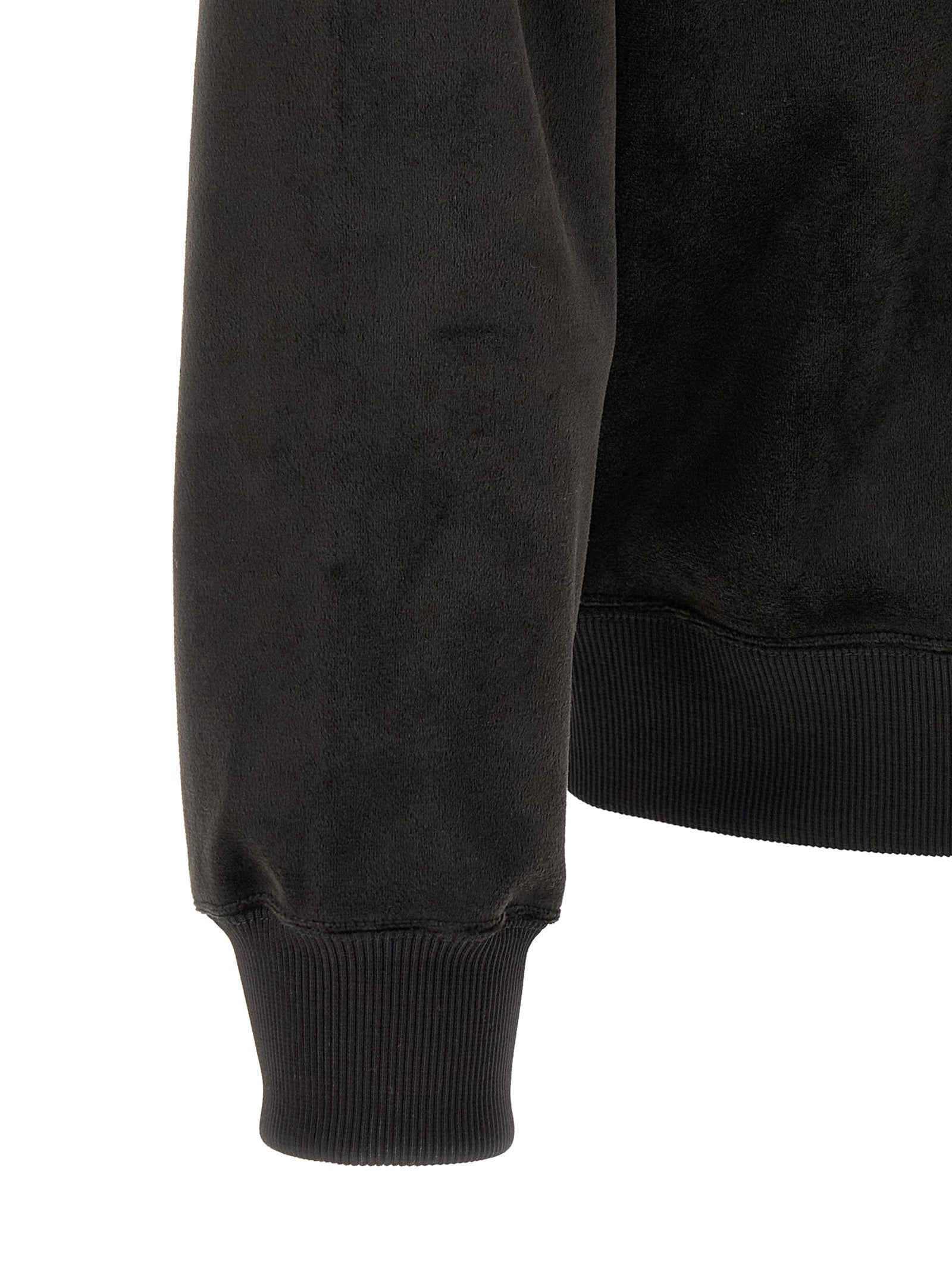 Sudadera Y-3 negra de poliéster reciclado
