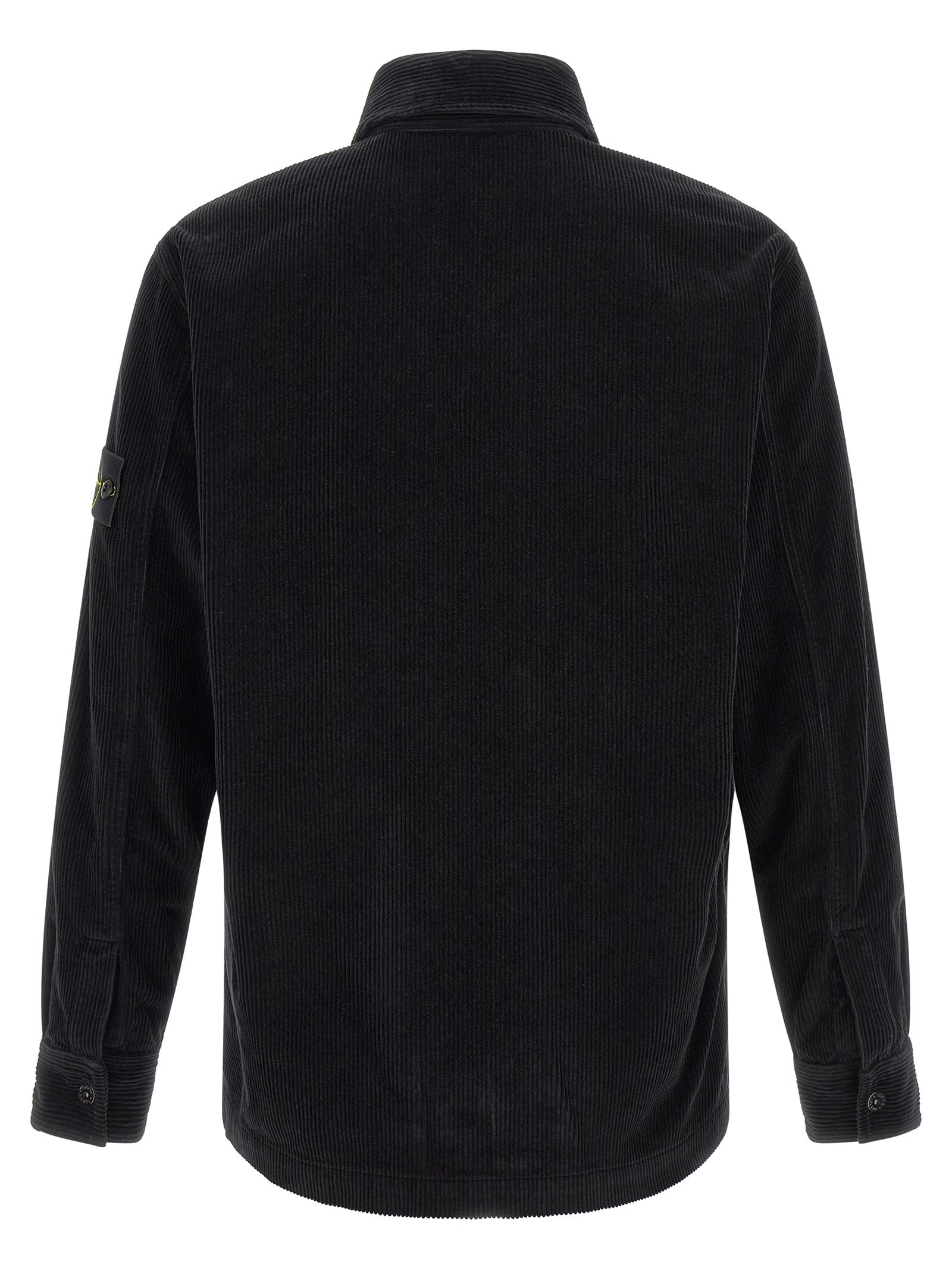 Blusa Stone Island de algodón negro