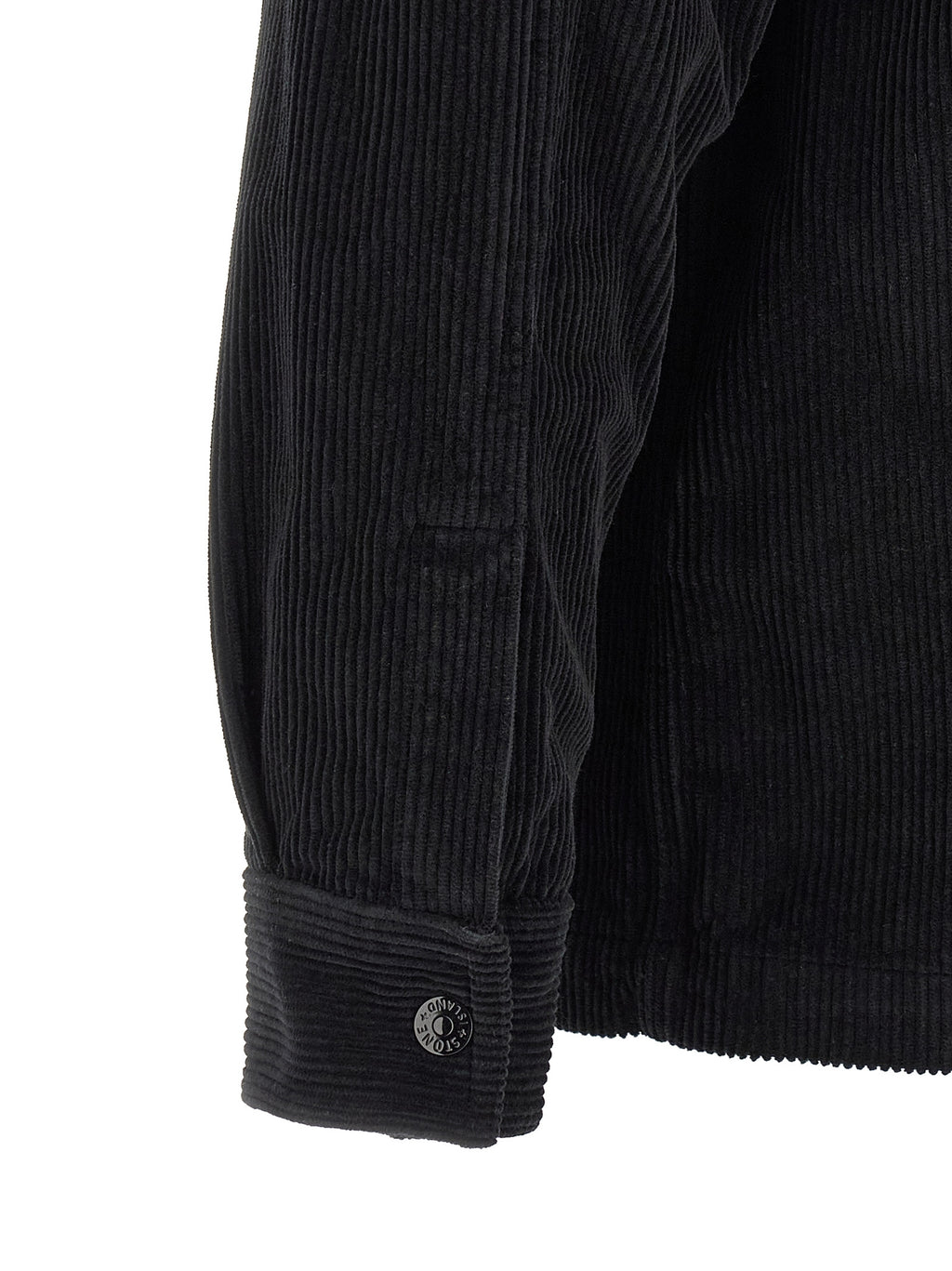 Blusa Stone Island de algodón negro