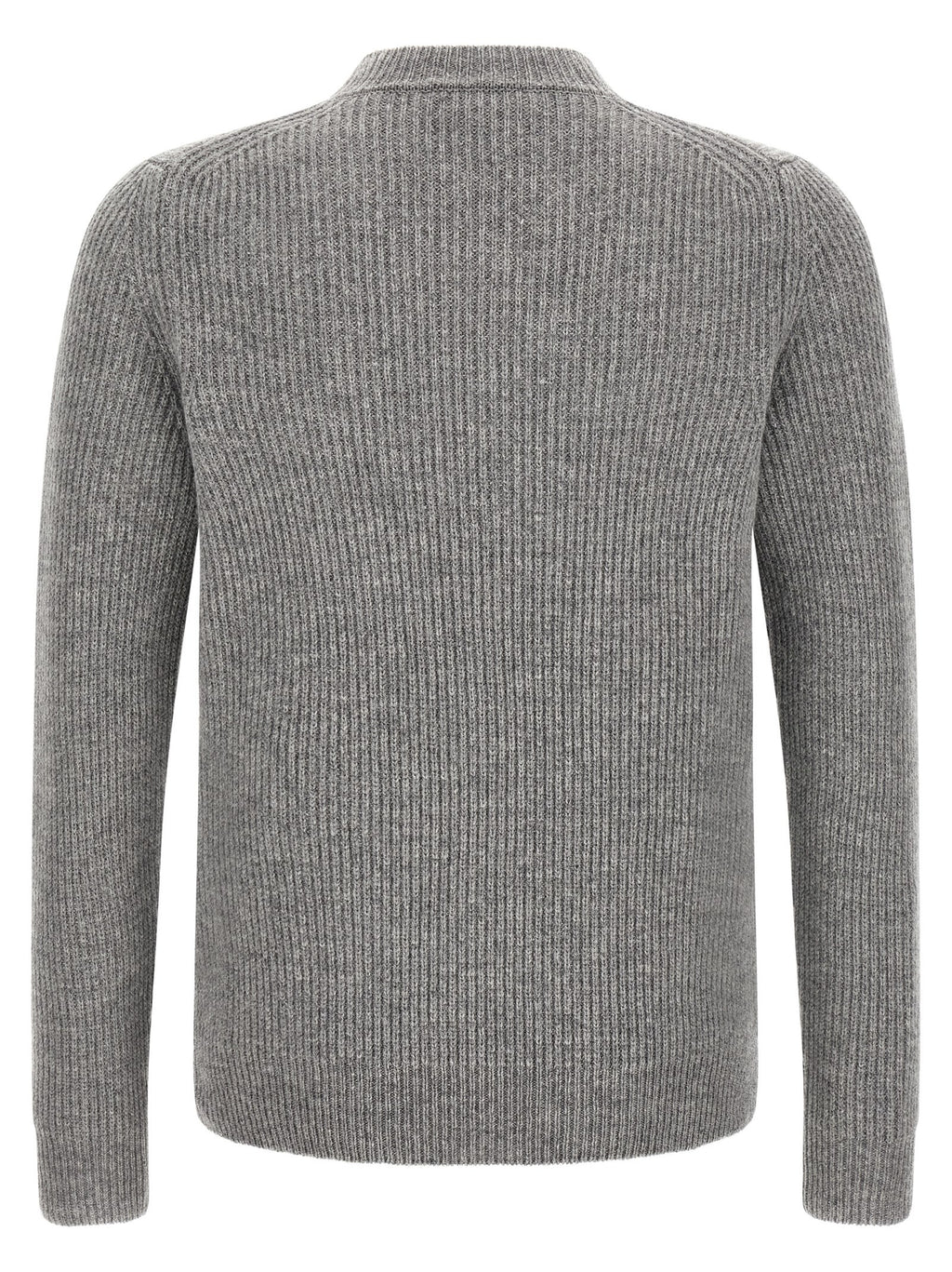 ZANONE Gray Virgin Wool Cardigan