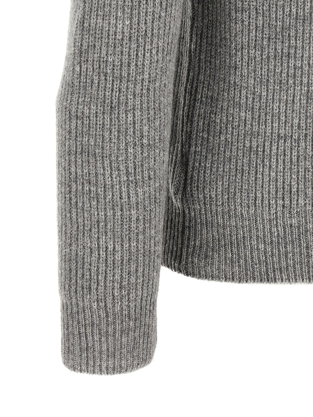 ZANONE Gray Virgin Wool Cardigan
