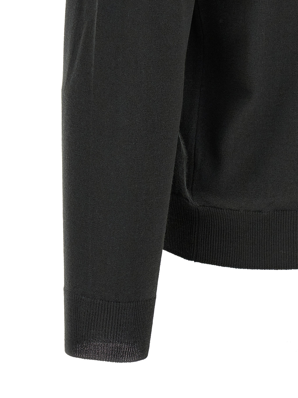 ZANONE Bicolor Virgin Wool Polo Shirt