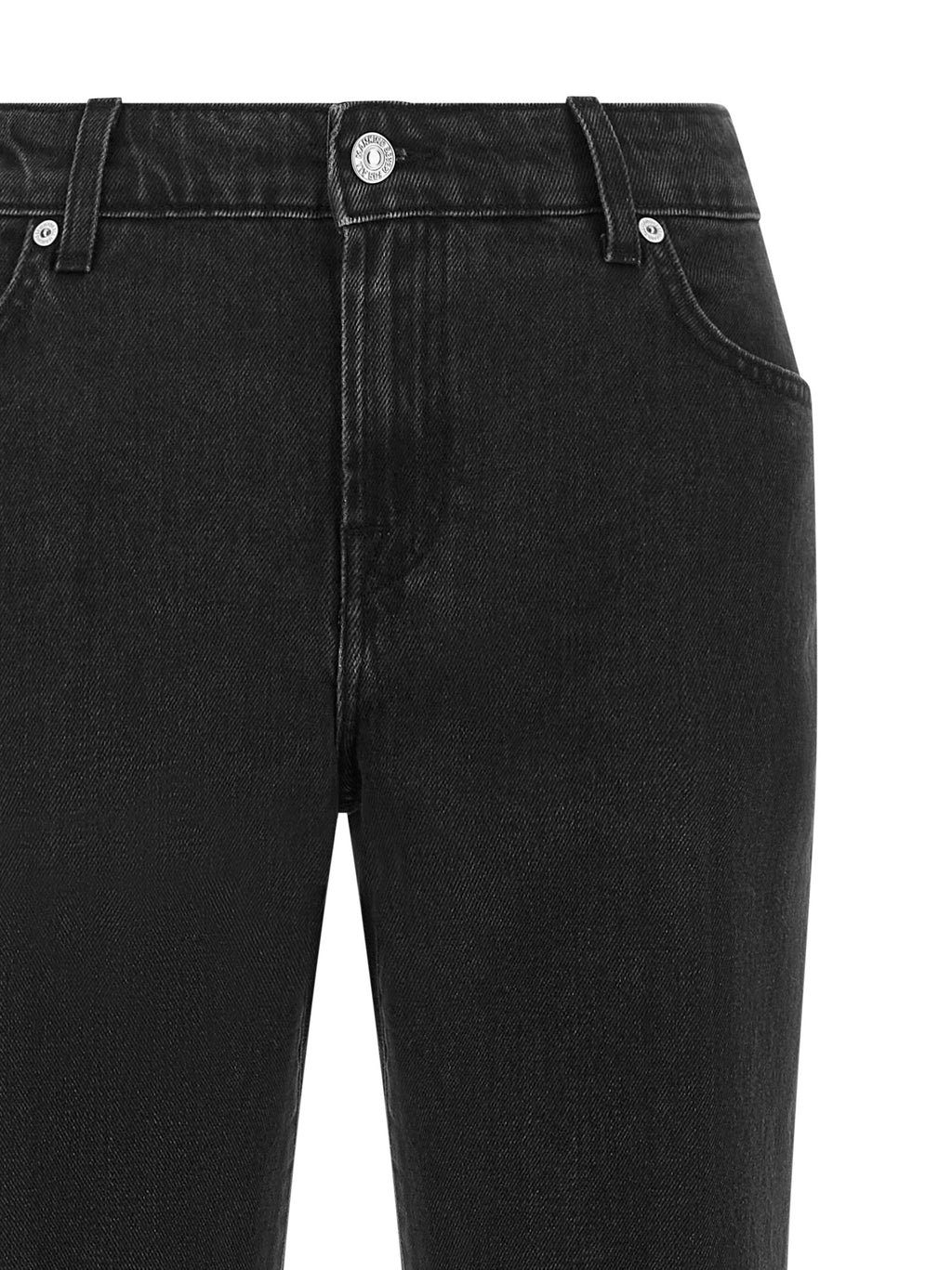 7 For All Mankind Jeans acampanados de algodón negros