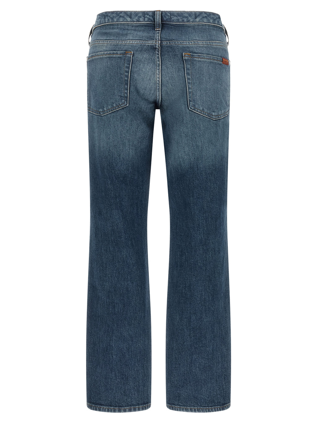 Jeans ajustados de algodón azul 7 For All Mankind