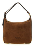 Bolso de hombro Tod's de piel de becerro marrón