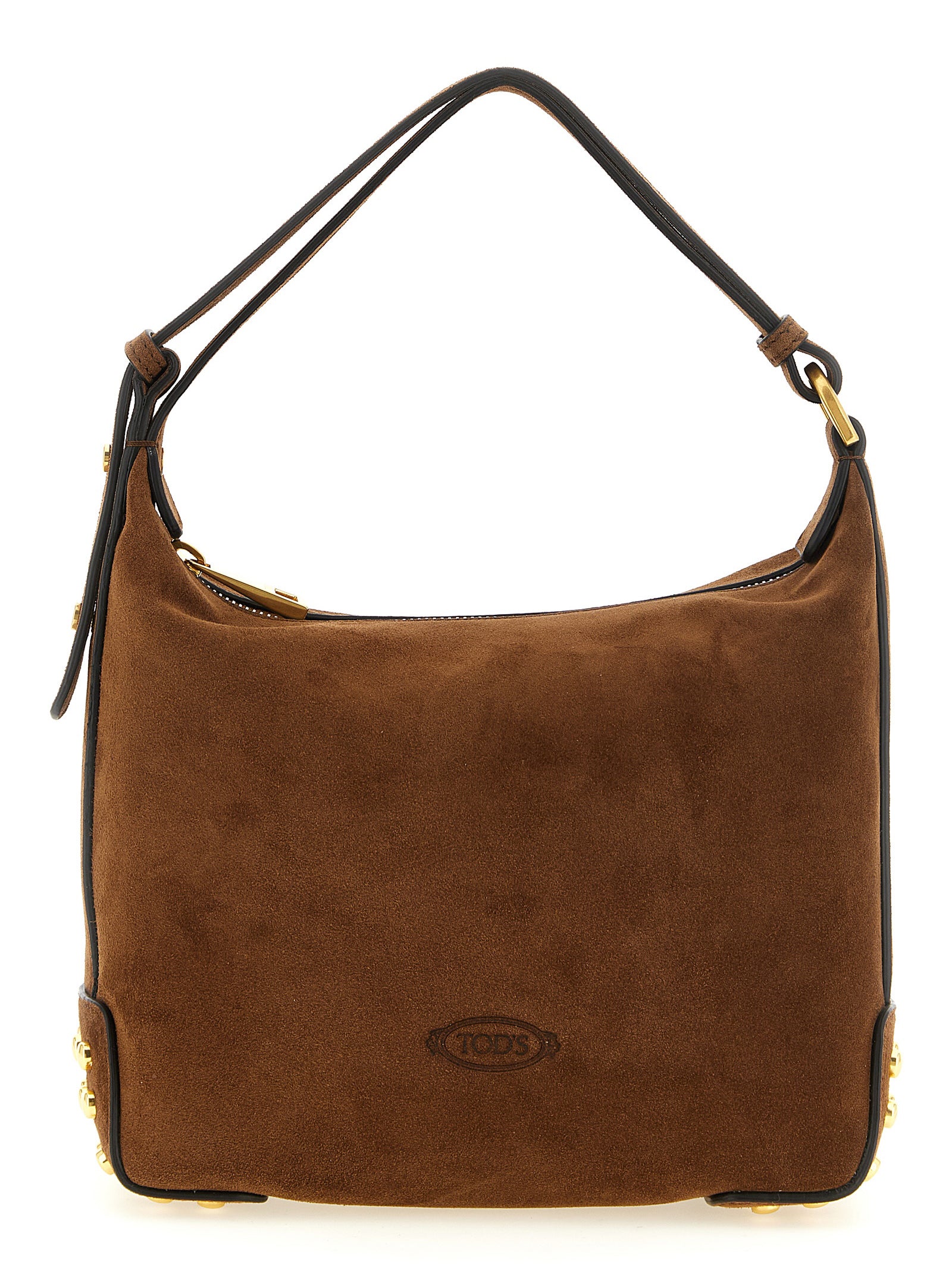 Bolso de hombro Tod's de piel de becerro marrón