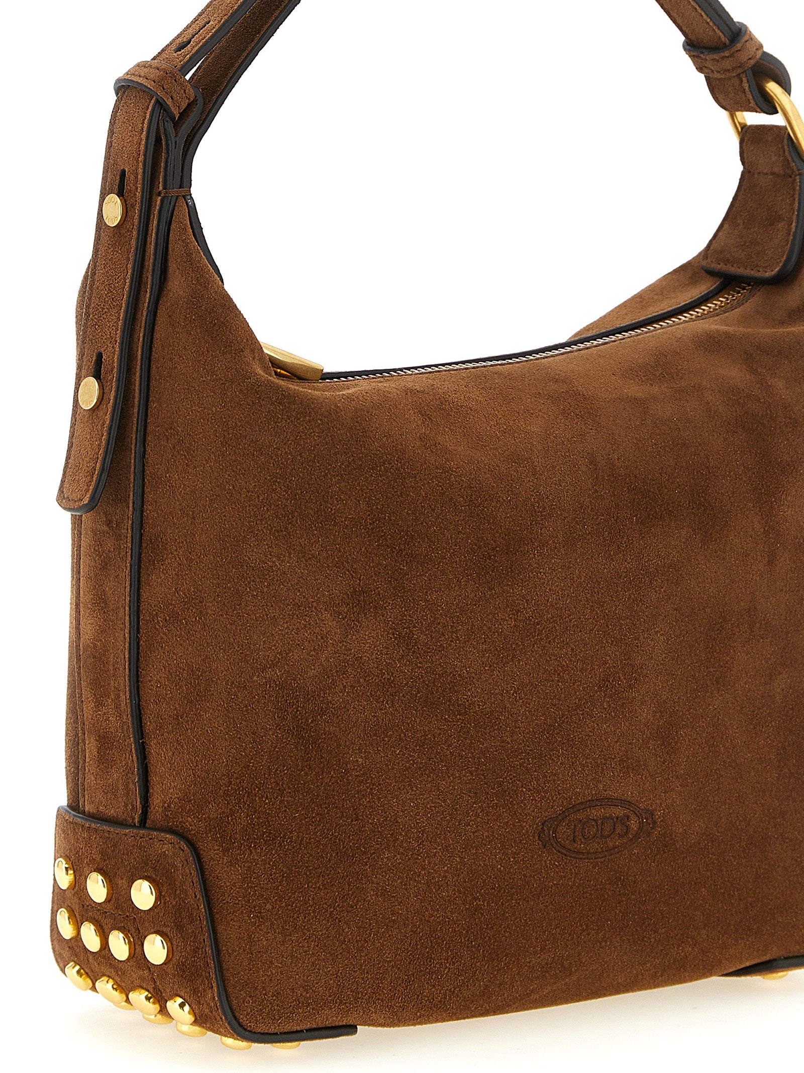 Bolso de hombro Tod's de piel de becerro marrón
