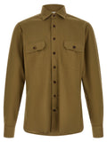 BORRIELLO Bicolor Cotton Blouse