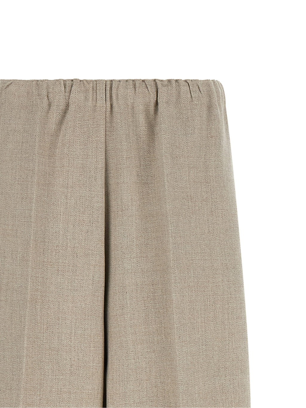 Pantalones casuales beige de poliéster Fabiana Filippi