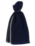 Brunello Cucinelli Bufanda de Lana Azul