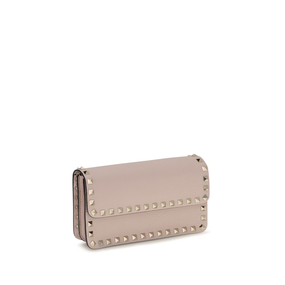 Cartera Valentino Garavani de piel de becerro multicolor Bos Taurus