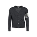 Thom Browne Gray Wool Oves Aries Cardigan