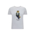 Camiseta de algodón blanco Maison Kitsuné