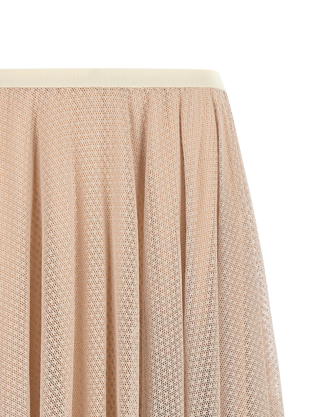 Falda midi de algodón multicolor Fabiana Filippi