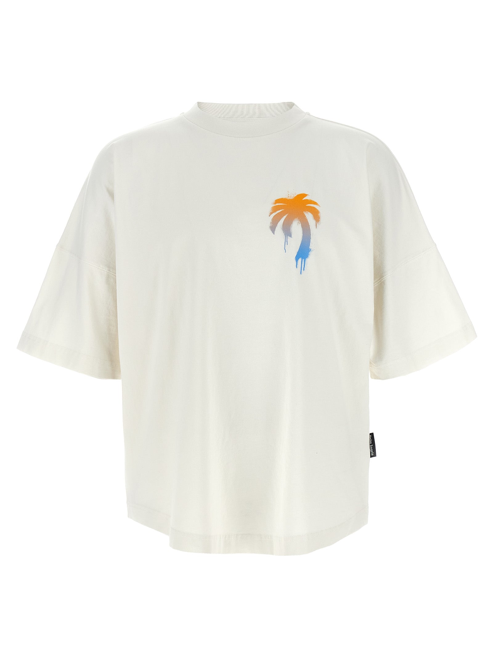 Camiseta Palm Angels de algodón blanco