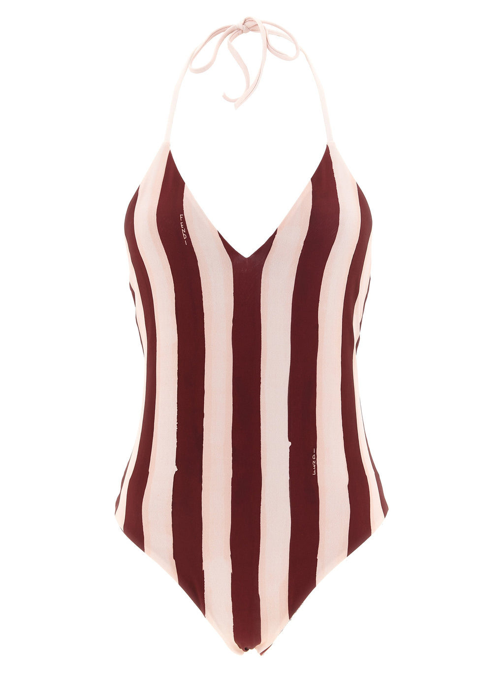Fendi Multicolor Polyester One-Piece Swimsuit