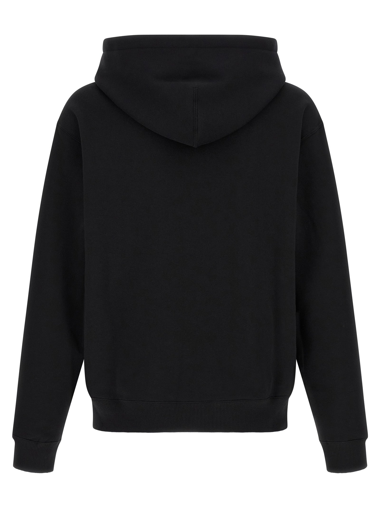 Sudadera Jil Sander negra de algodón