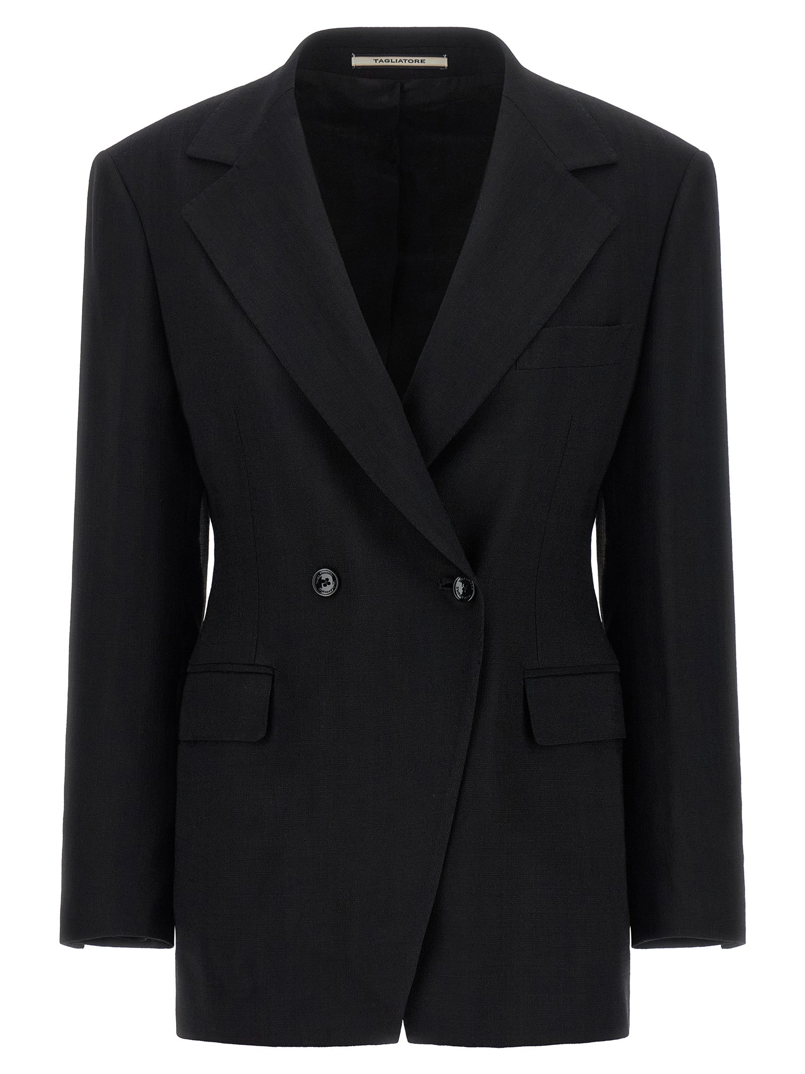 Blazer Tagliatore negro de viscosa