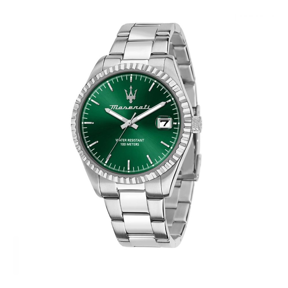 Reloj de vestir Maserati gris de acero inoxidable