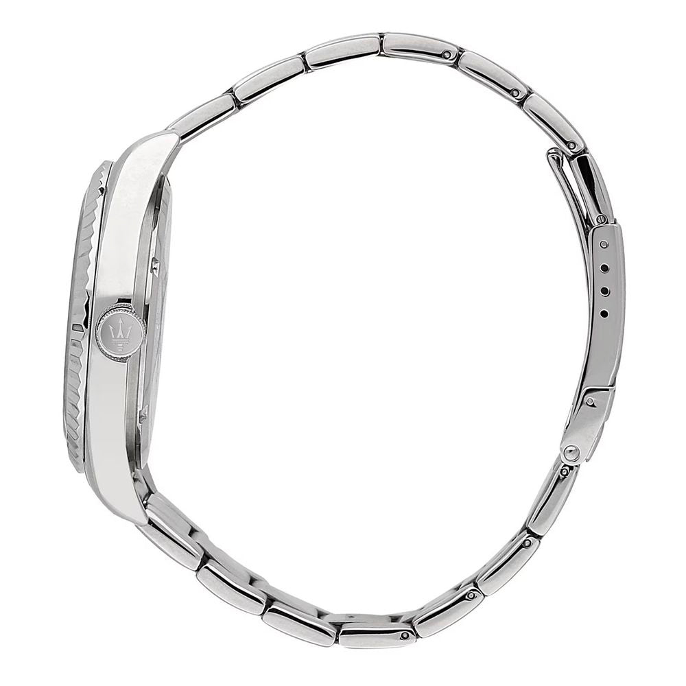 Reloj de vestir Maserati gris de acero inoxidable