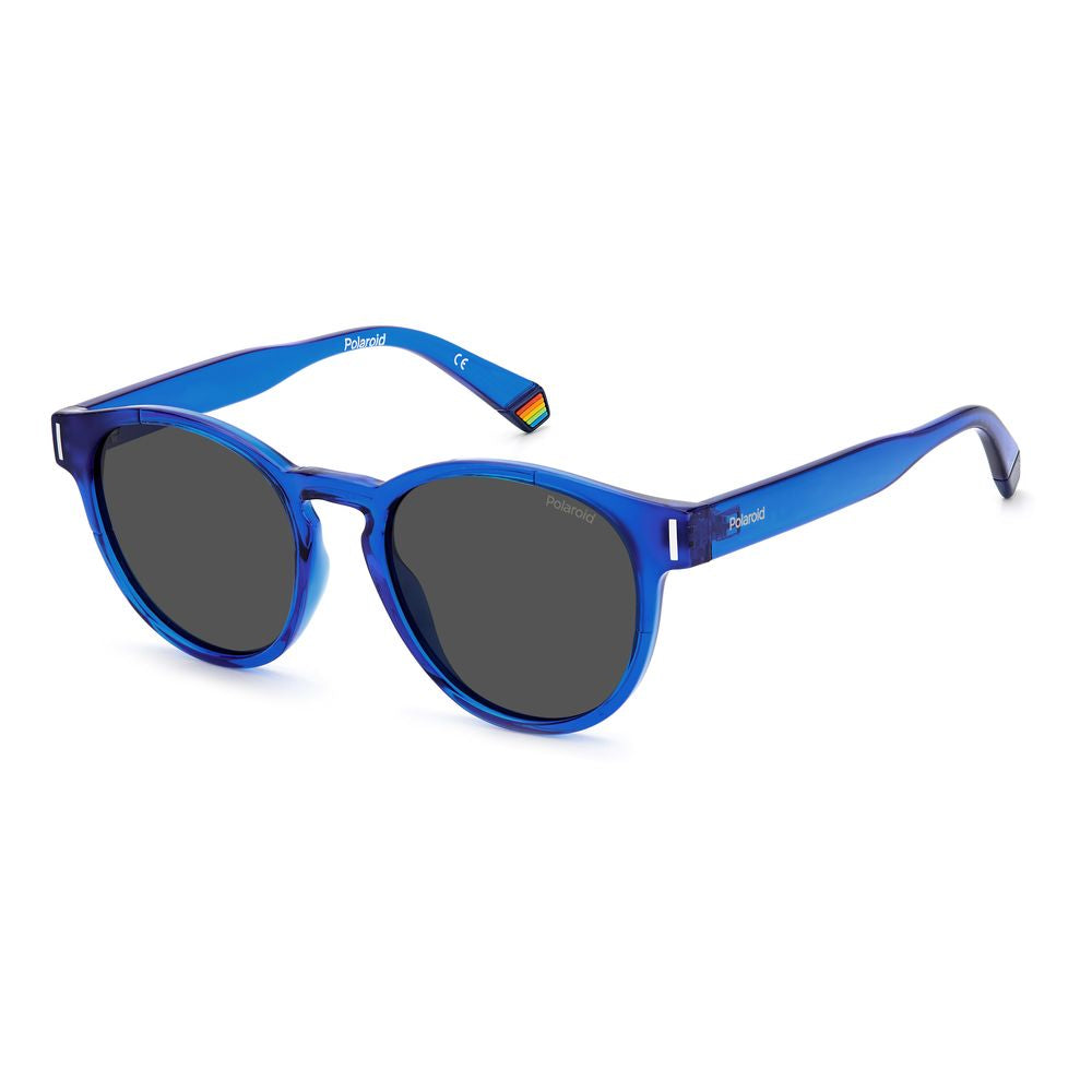 Gafas de sol de plástico azul Polaroid
