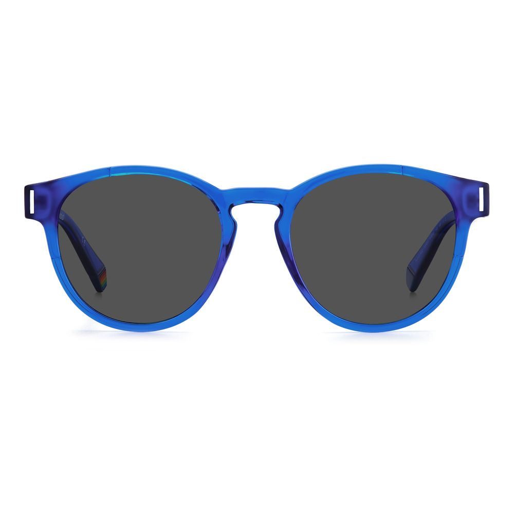 Gafas de sol de plástico azul Polaroid