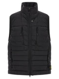Stone Island Black Polyamide Sleeveless Jacket