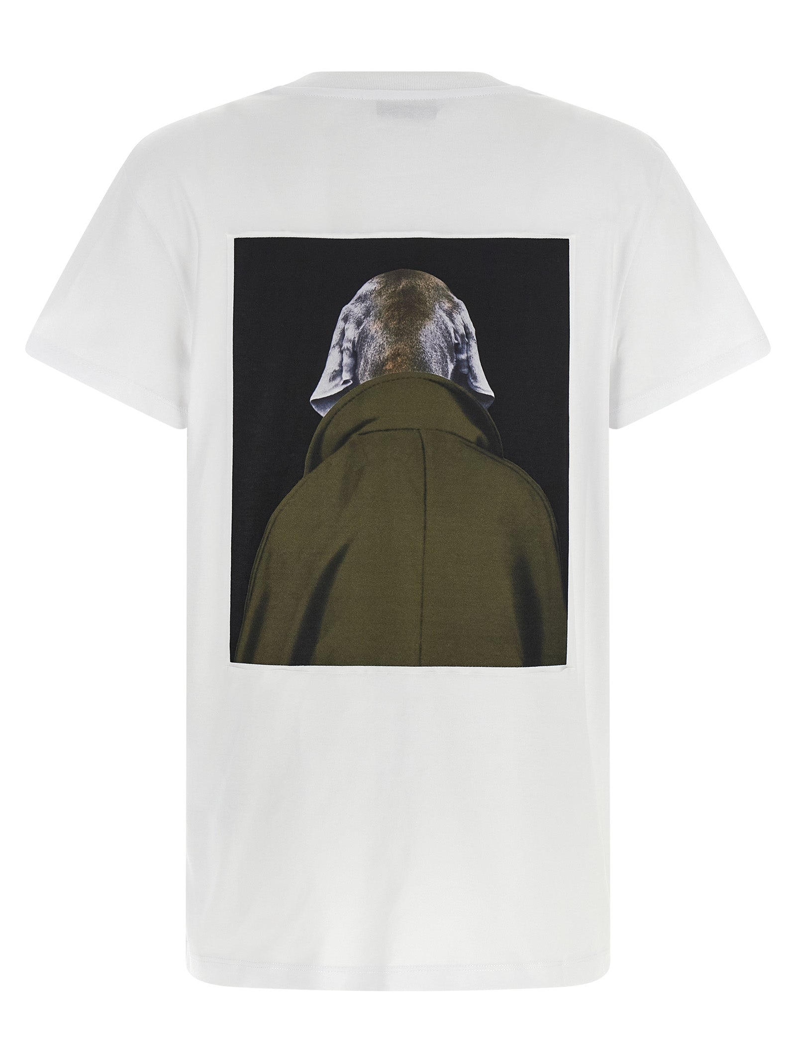 Camiseta blanca de algodón Max Mara