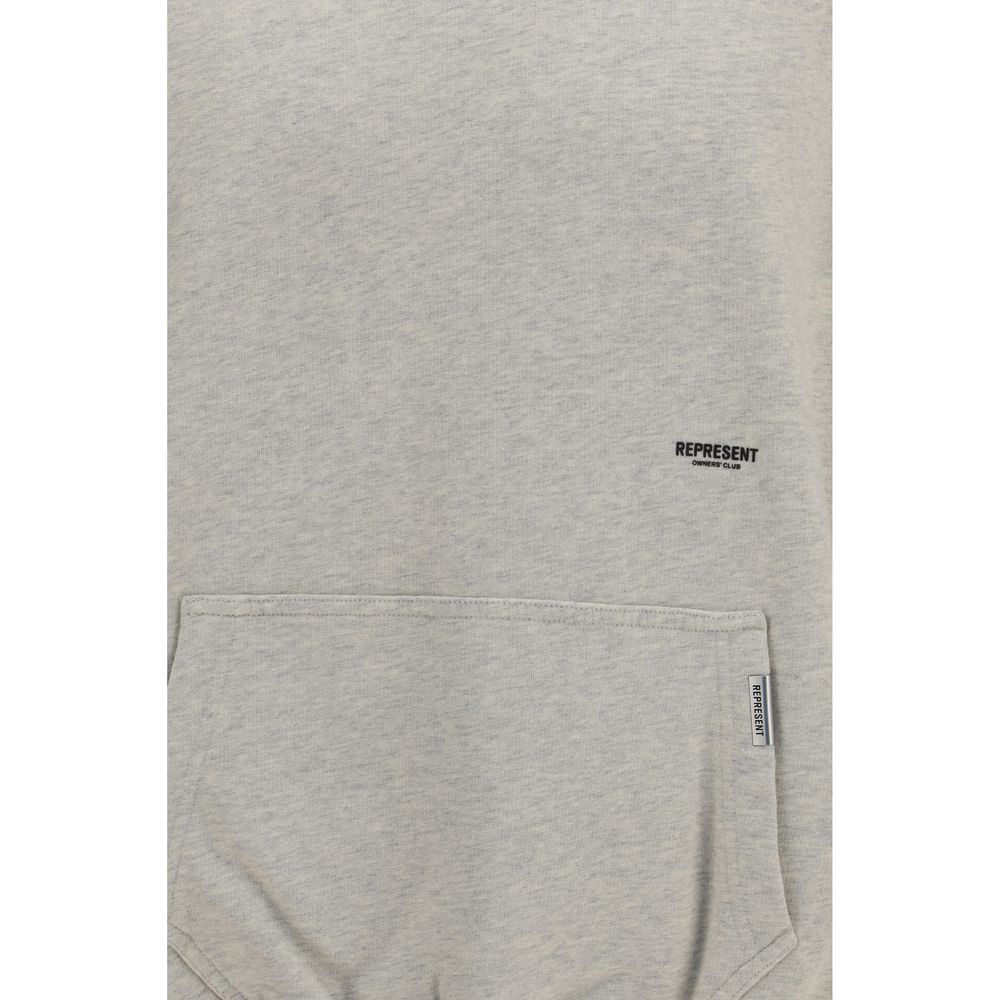 Sudadera de algodón beige Represent