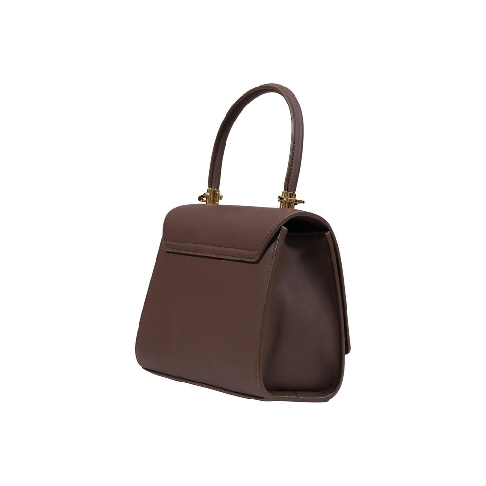 Bolso de mano Love Moschino de polietileno marrón