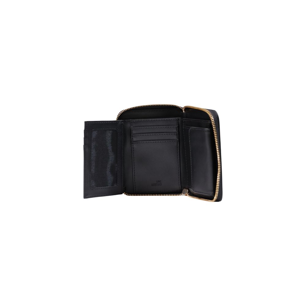 Cartera Love Moschino de polietileno negra